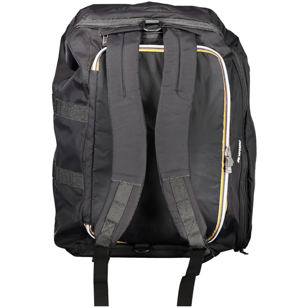 Front view with bag zipped and handles upright.