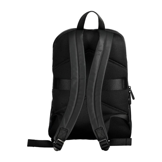 Calvin Klein Black Polyester Men Backpack Calvin Klein