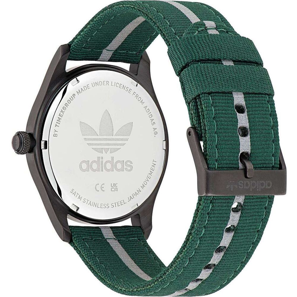 Adidas Bicolor Fabric Dress Watch