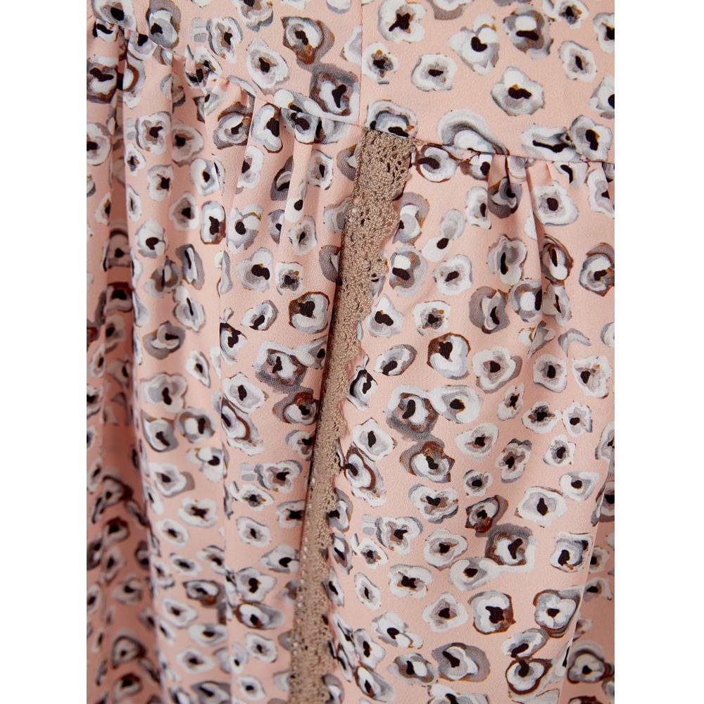 Lardini Pink Acetate Casual Dress