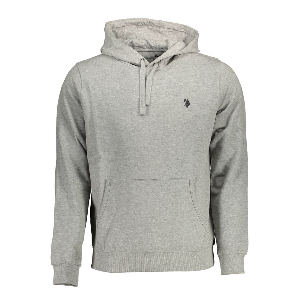 U.S. POLO ASSN. Gray Cotton Men Sweater U.S. POLO ASSN.