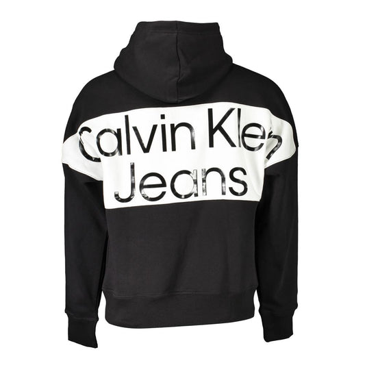 Calvin Klein Black Cotton Men Sweater Calvin Klein