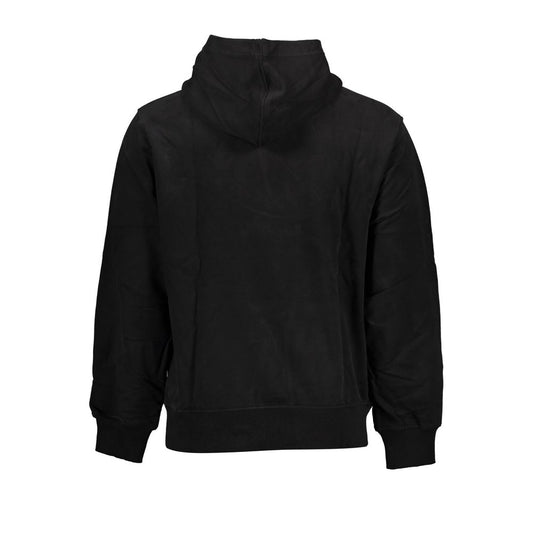 Calvin Klein Black Cotton Men Sweater Calvin Klein