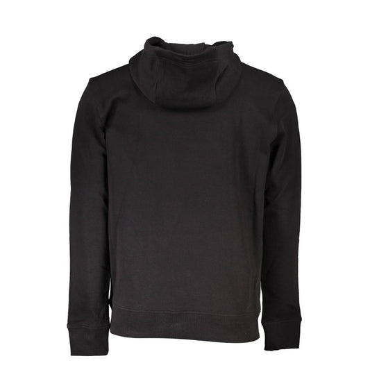 Tommy Hilfiger Black Cotton Men Sweater Tommy Hilfiger