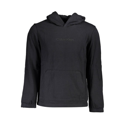 Calvin Klein Black Cotton Men Sweater Calvin Klein