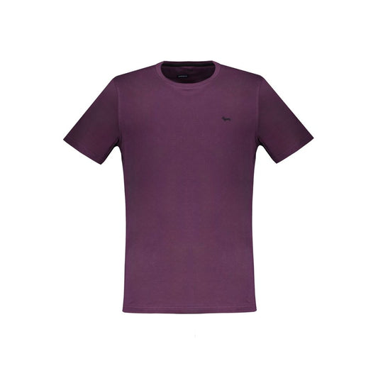 Harmont & Blaine Purple Cotton T-Shirt Harmont & Blaine