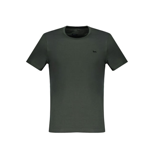 Harmont & Blaine Green Cotton T-Shirt Harmont & Blaine