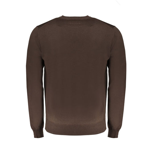 Harmont & Blaine Brown Wool Sweater Harmont & Blaine