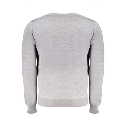 Harmont & Blaine Gray Wool Sweater Harmont & Blaine