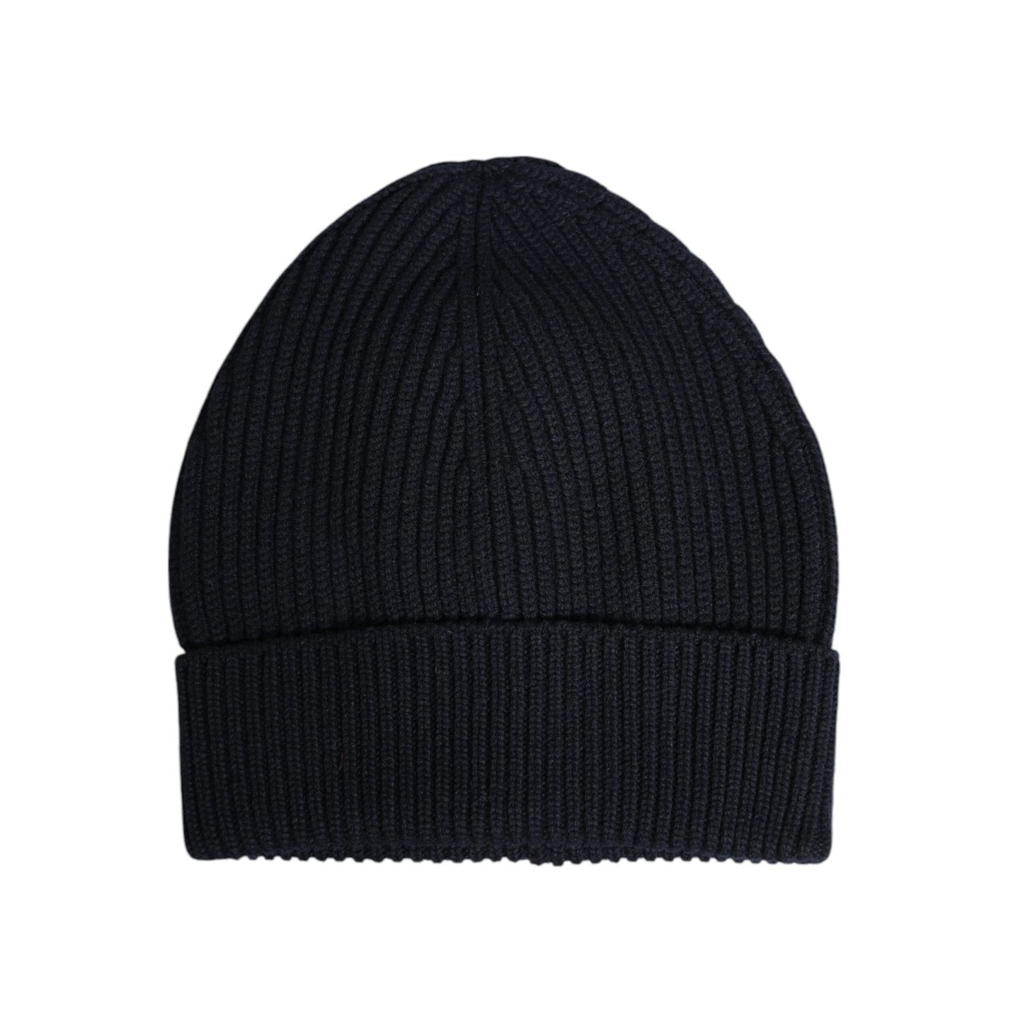 Dolce & Gabbana Black Cashmere Knitted Winter Beanie Hat