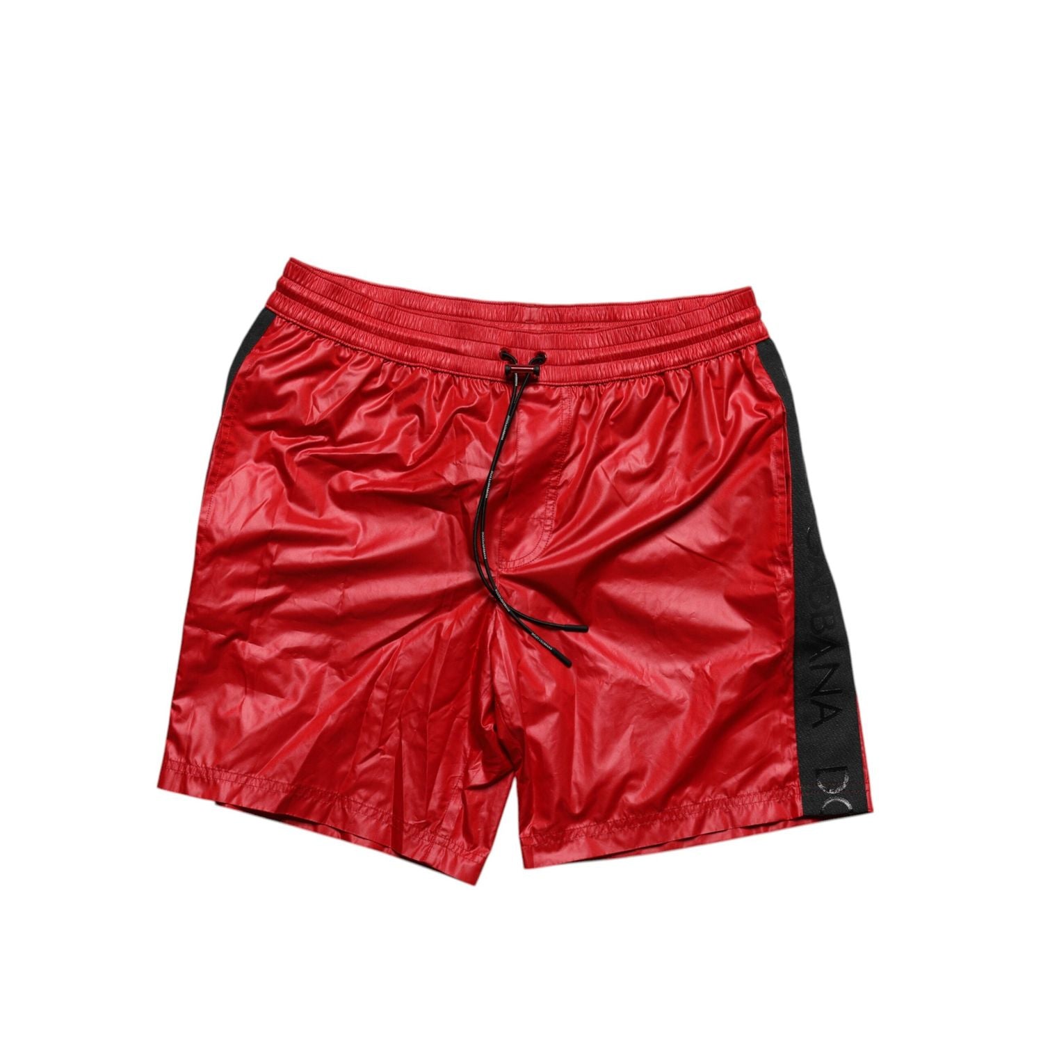 Dolce & Gabbana Red Polyester Beachwear Shorts 2Pc Swimwear