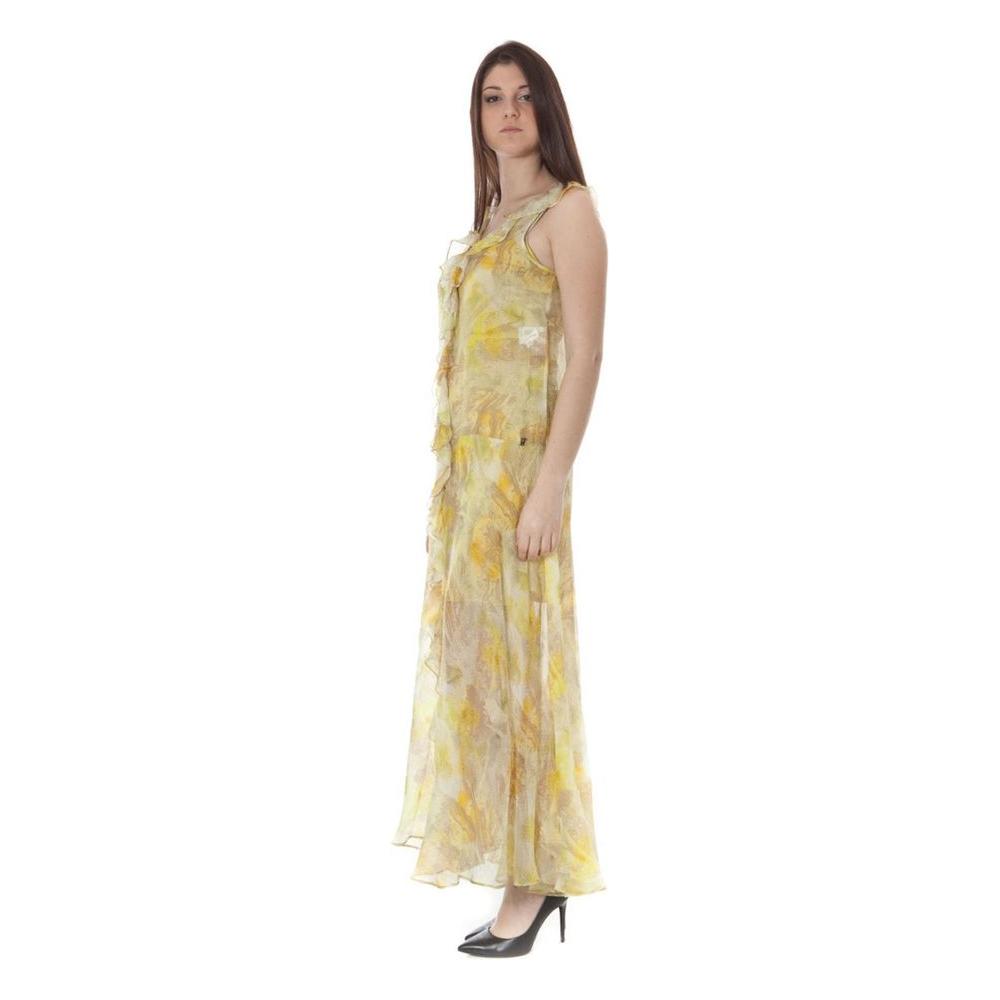 John Galliano Yellow Polyester Women's Dress