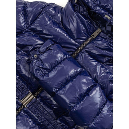 Herno Blue Polyamide Coat