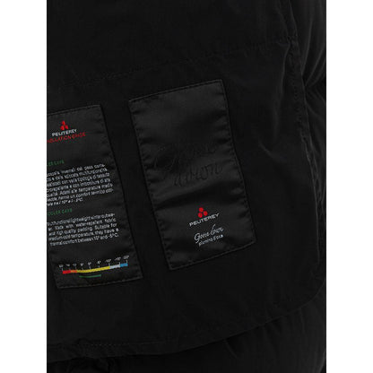 Peuterey Black Polyamide Full-Length Jacket