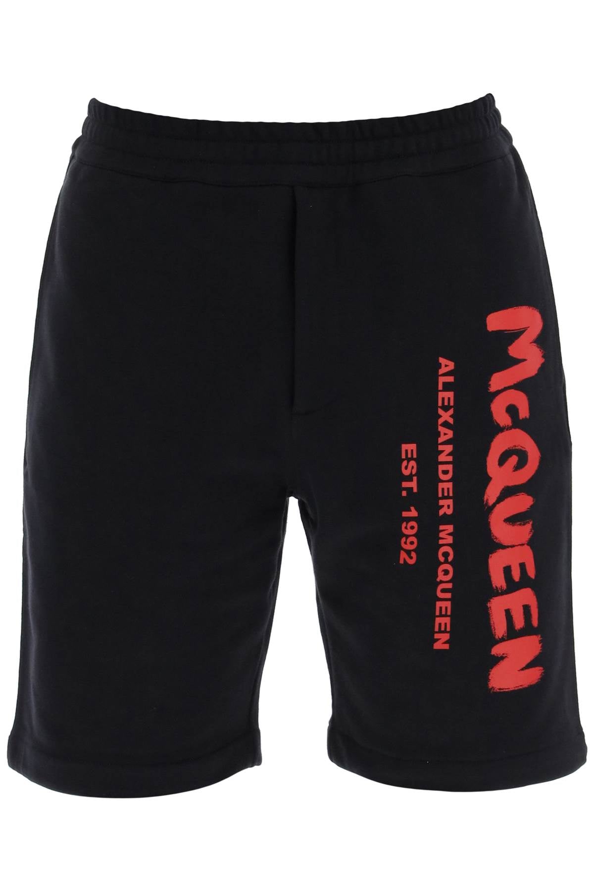 Alexander Mcqueen jersey graffiti sweatshorts Short trousers Alexander Mcqueen