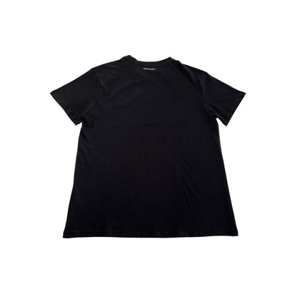 Trussardi Beachwear Black Cotton T-Shirt