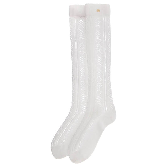 Valentino Garavani cotton perforated socks Beachwear & underwear Valentino Garavani