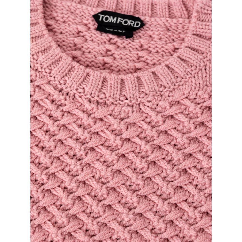 Tom Ford Pink Wool Sweatshirt