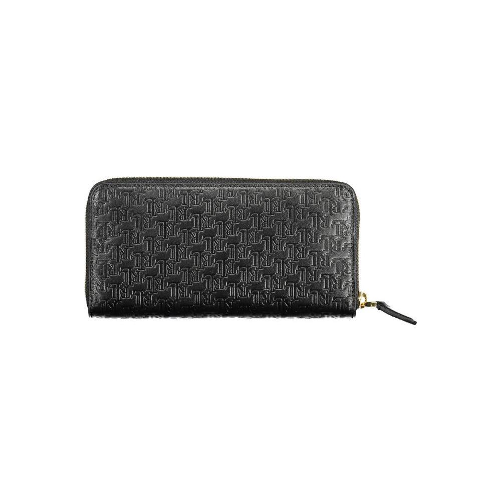 Ralph Lauren Black Leather Women Wallet