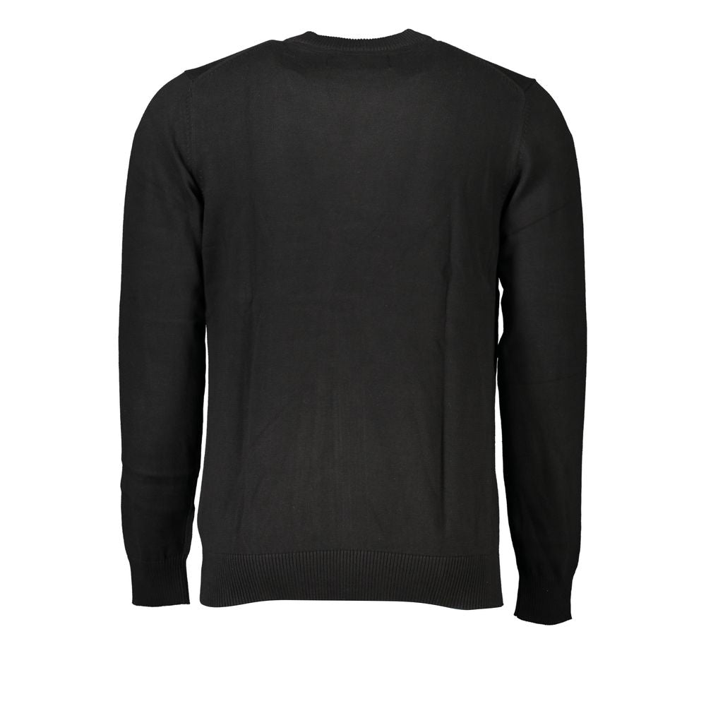 Calvin Klein Black Cotton Mens Sweater