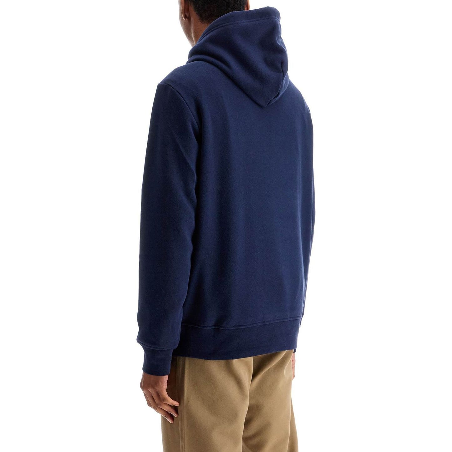 Polo Ralph Lauren blue cotton and polyester hoodie with embroidered logo