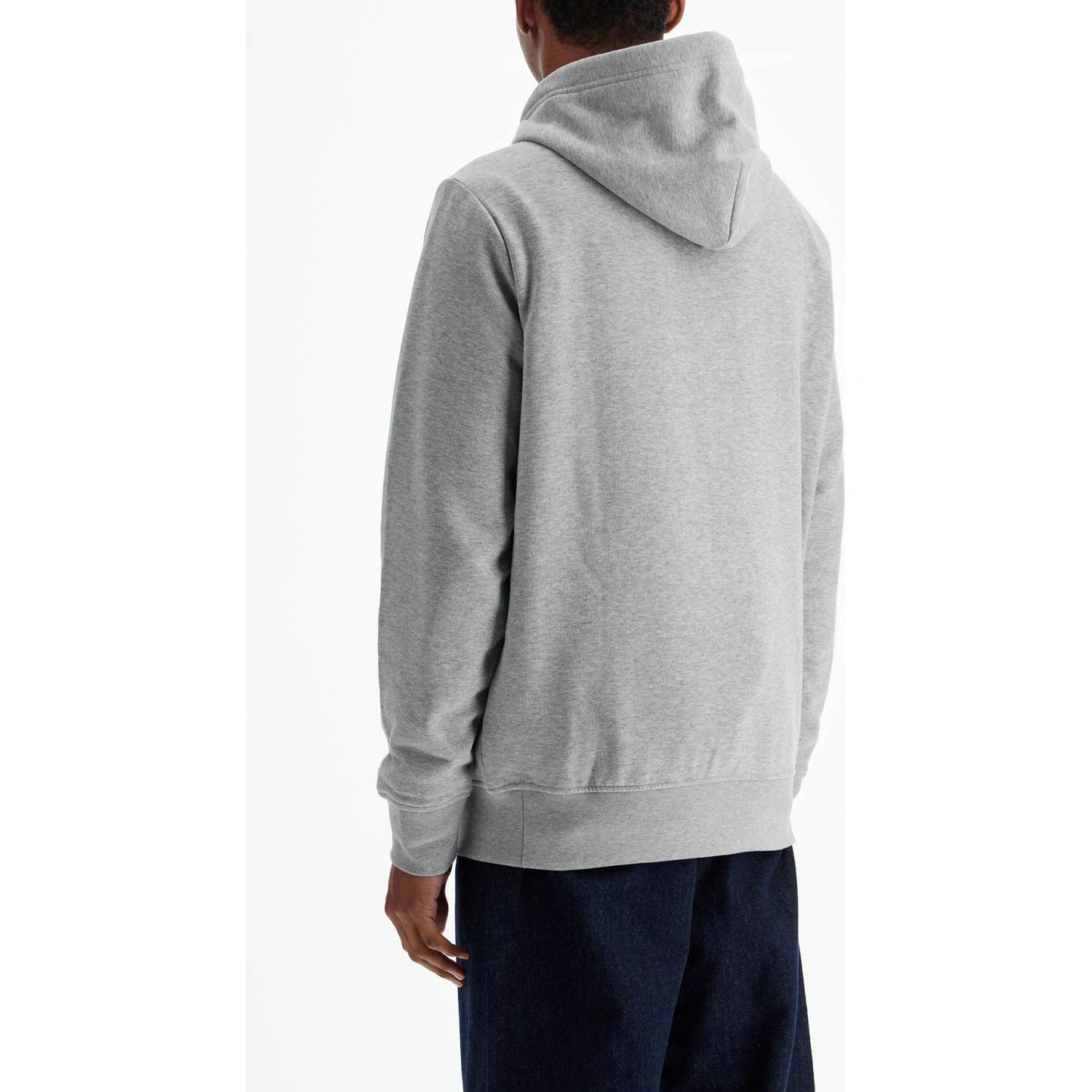 Polo Ralph Lauren men's gray cotton zip hoodie with polo logo