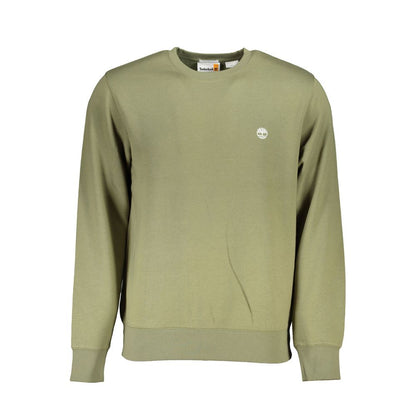 Timberland Verde Cotton Men Sweatshirt