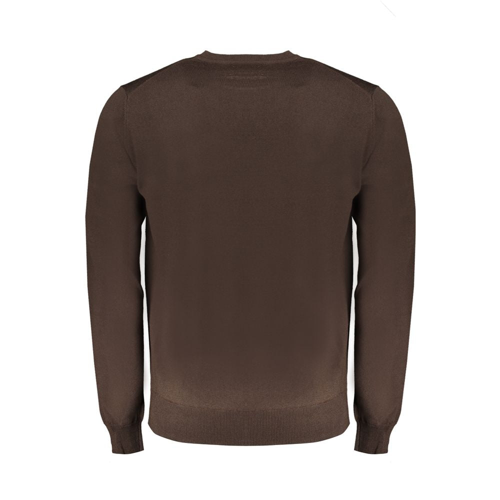 Harmont & Blaine Marrone Wool Men Sweater