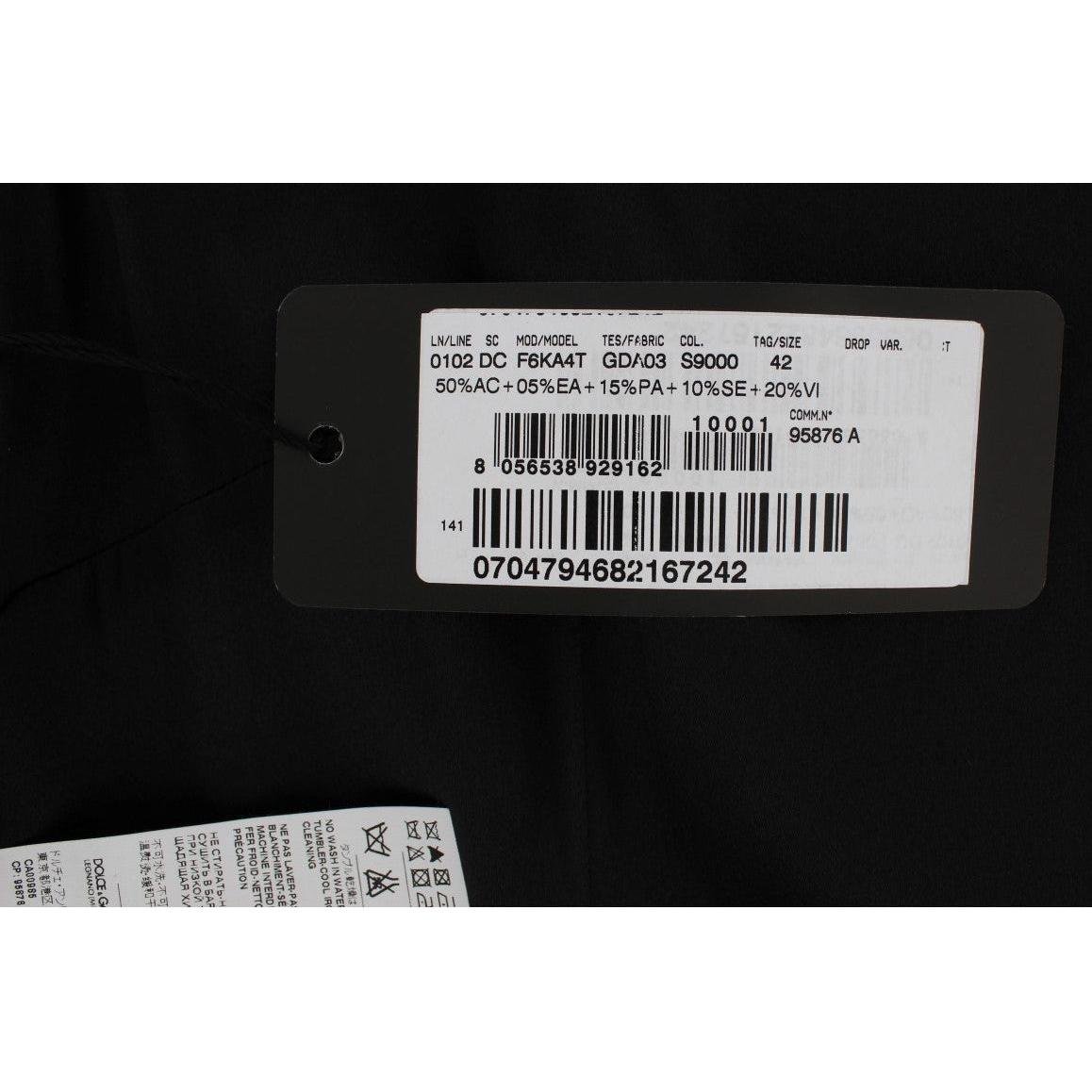 فستان طويل من دولتشي آند غابانا مزين بالزهور