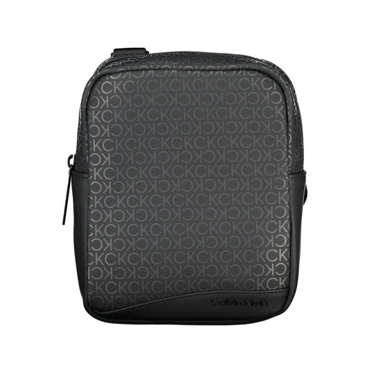 Calvin Klein Black Polyester Men Shoulder Bag