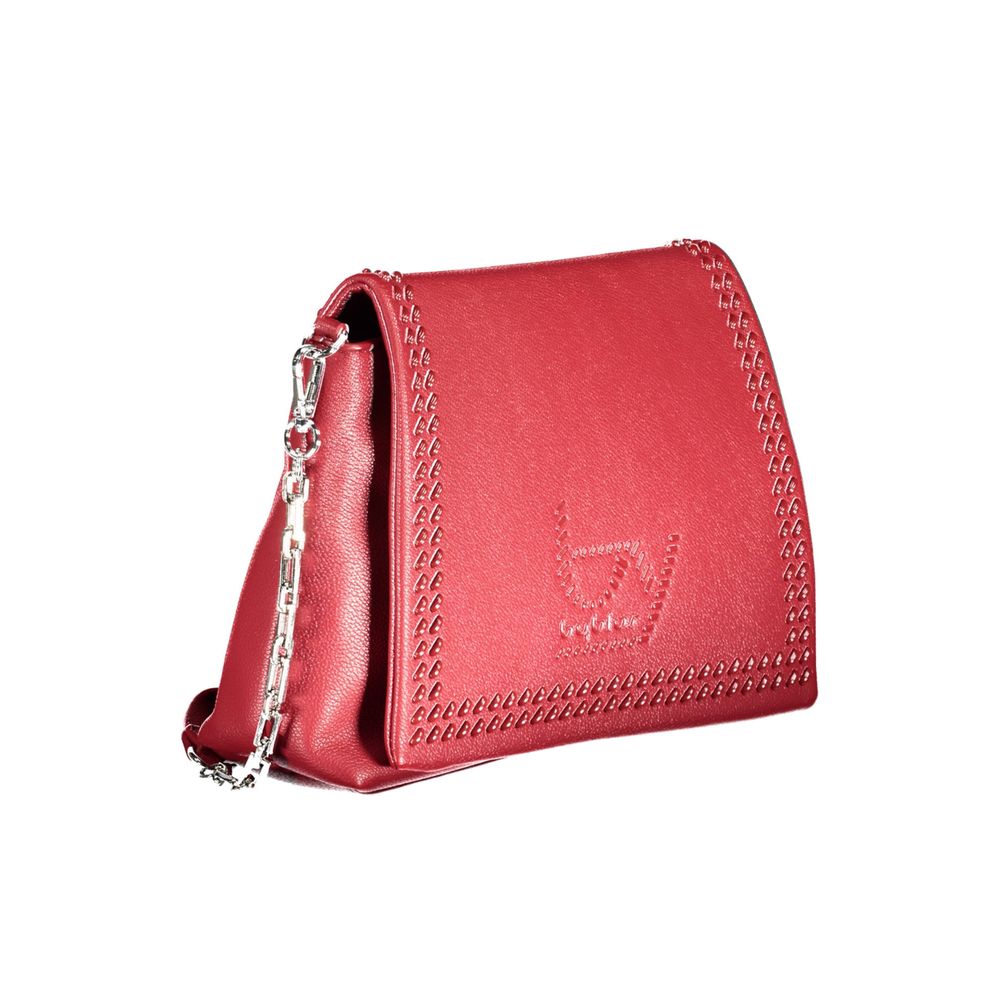 BYBLOS Rosso Polyurethane Women Handbag