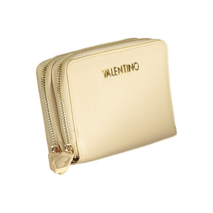 Valentino Beige Polyurethane Women's Wallet