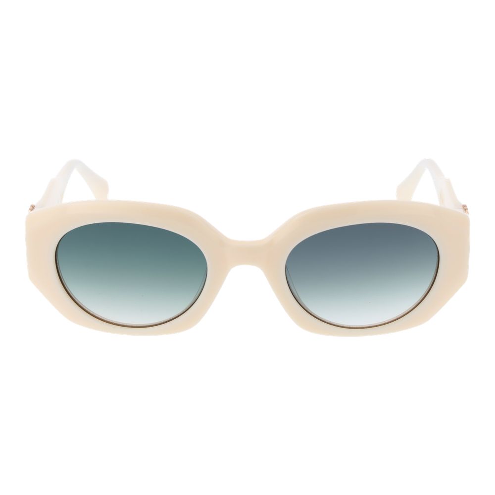 Maje White Acetate Sunglasses