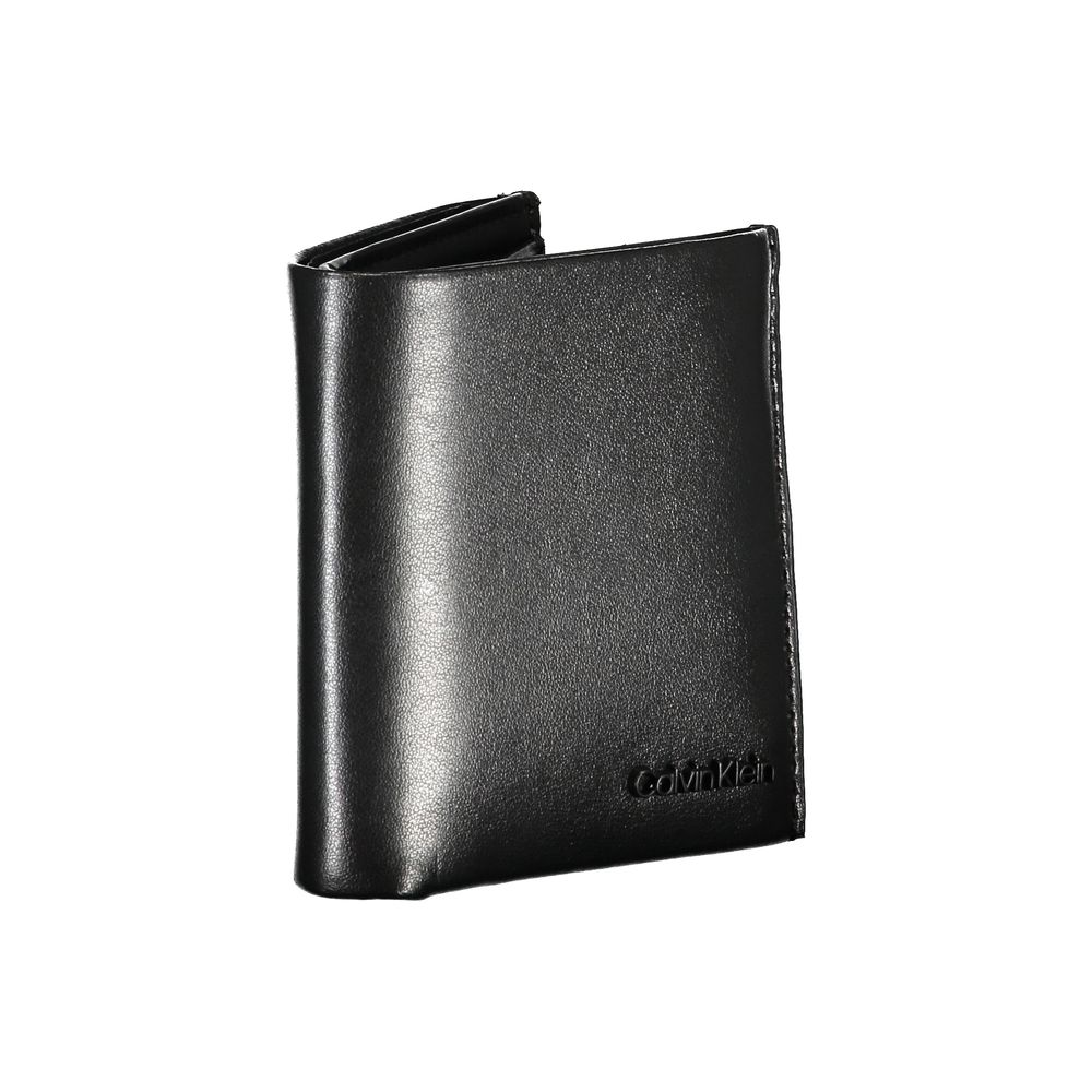 Calvin Klein Nero Leather Men Wallet