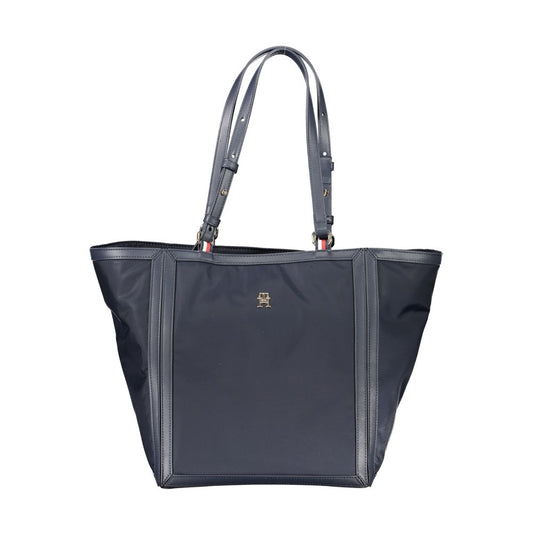 Tommy Hilfiger Blue Polyester Women Handbag