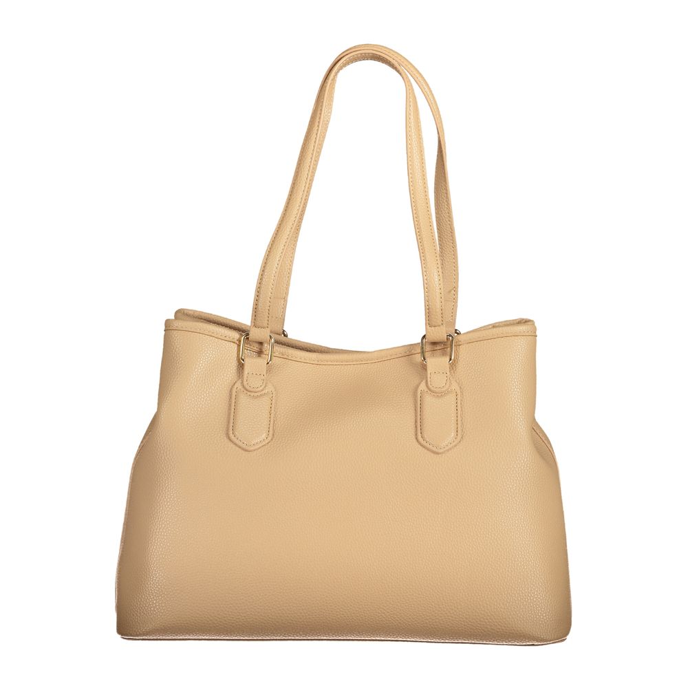 Valentino Beige Polyethylene Handbag