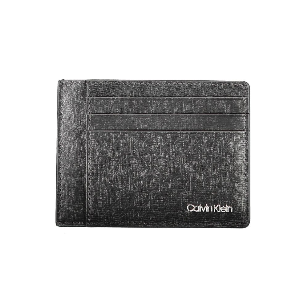 Calvin Klein Nero Polyurethane Men Wallet