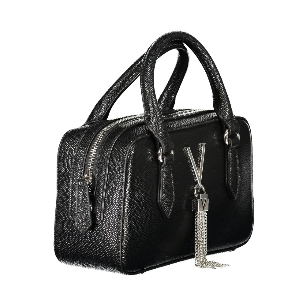 Mario Valentino Black Polyurethane Women's Handbag