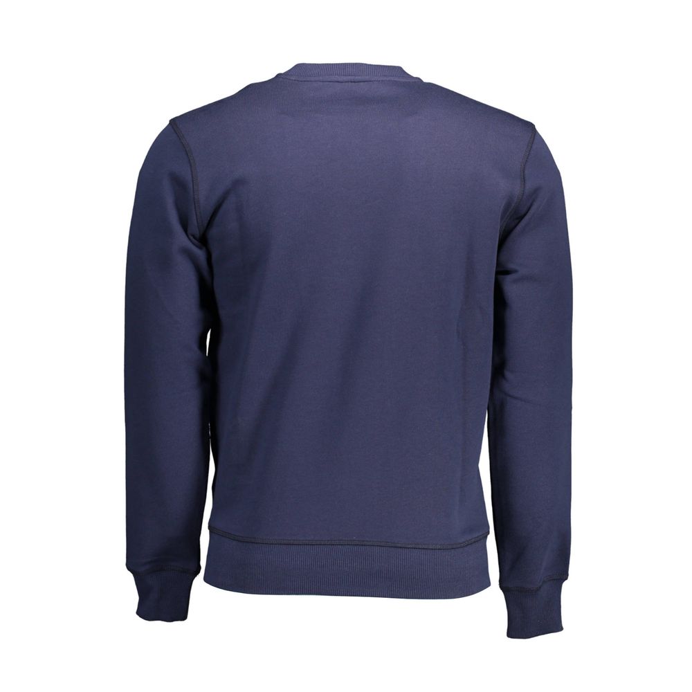 North Sails Blue Cotton Men's Sweatshirt