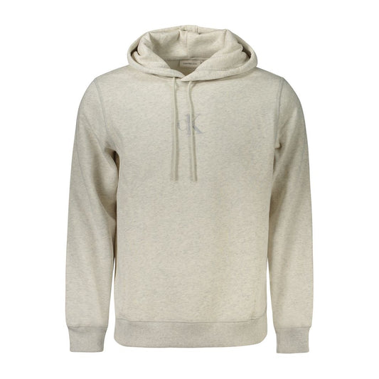 Calvin Klein Grigio Cotton Men's Hoodie