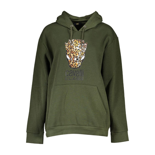 Cavalli Class Verde Polyester Women Sweatshirt