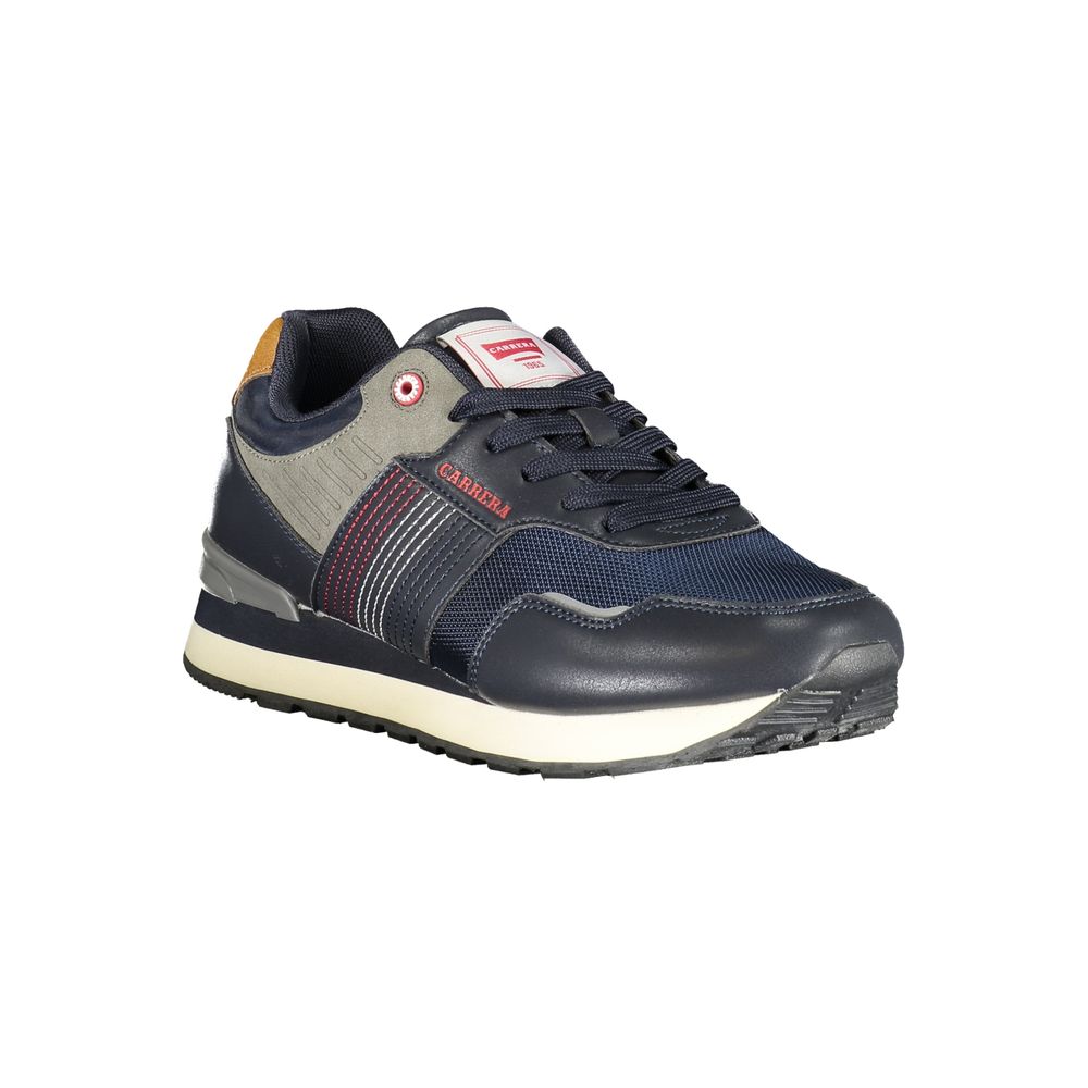 Carrera Blue Polyurethane Men Sneaker 1728,67403481248,Athletic - Sneakers - Shoes,Blue,Carrera,EU44/US11,EU45/US12,Men,New with tags,Shoes,Sneakers - Shoes