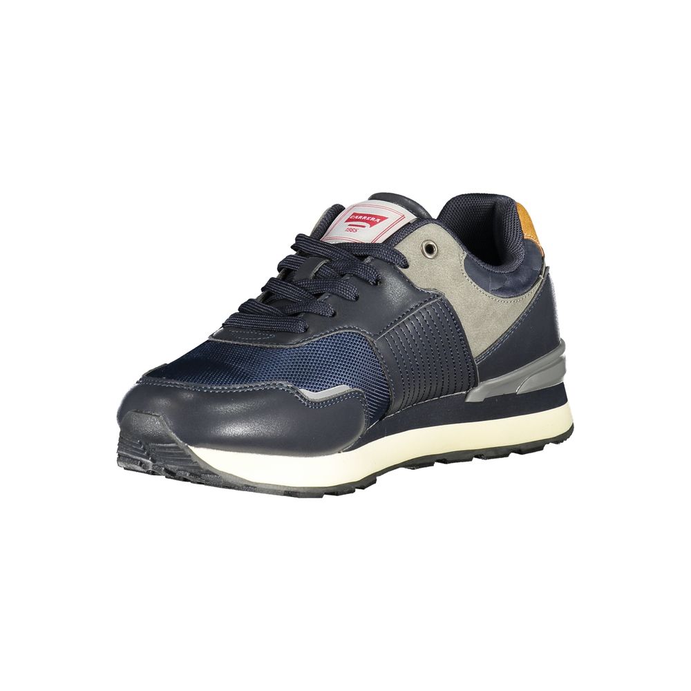 Carrera Blue Polyurethane Men Sneaker 1728,67403481248,Athletic - Sneakers - Shoes,Blue,Carrera,EU44/US11,EU45/US12,Men,New with tags,Shoes,Sneakers - Shoes