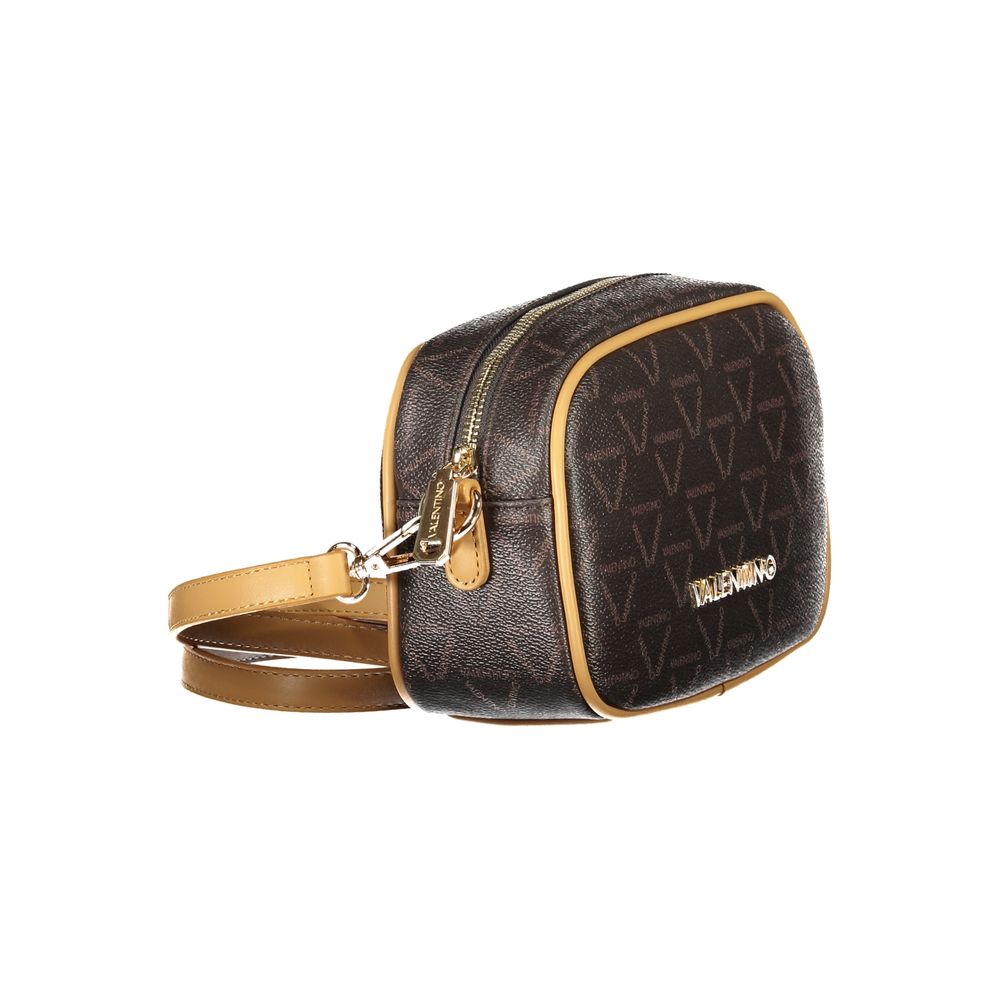Valentino Brown Polyethylene Handbag