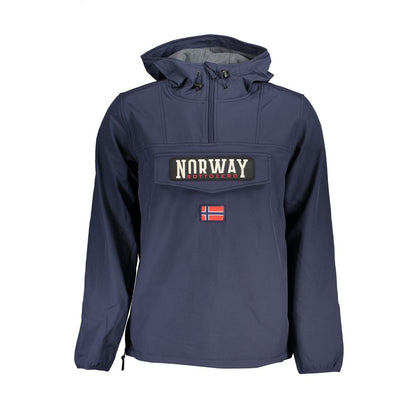 Norway 1963 Blu Polyester Men's Jacket