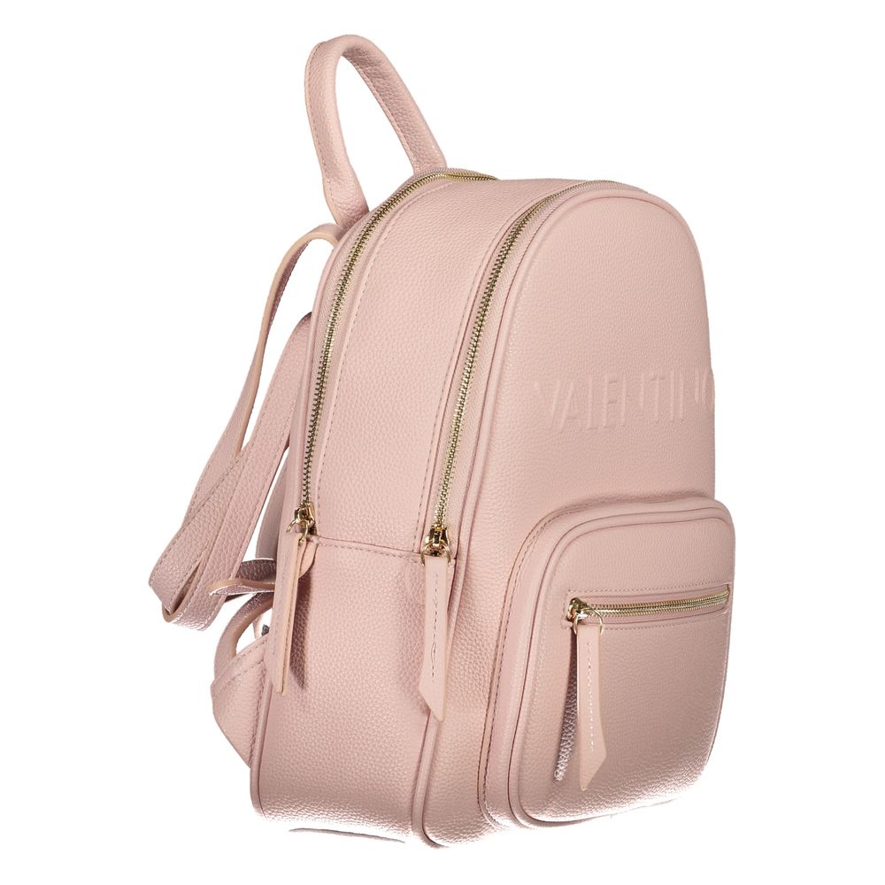 Mario Valentino Rosa Polyurethane Women Backpack