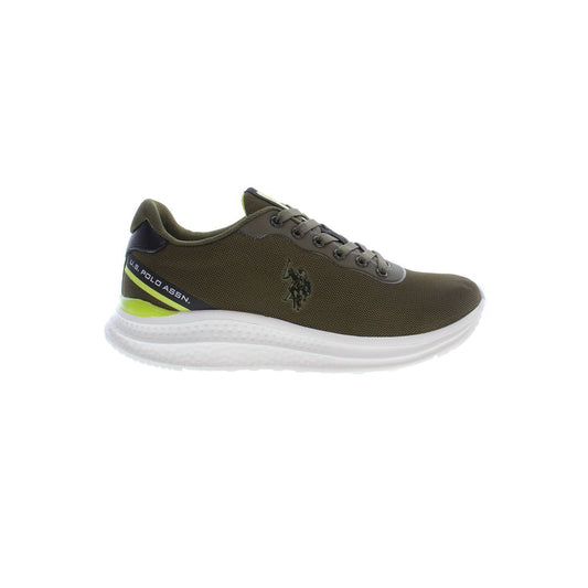 U.S. POLO ASSN. Verde Polyurethane Men Sneaker