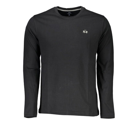 La Martina Black Cotton Men's T-Shirt 1728,67403481248,Black,Clothing,La Martina,Men,New with tags,T-Shirts - Clothing,T-Shirts - T-Shirts - Clothing,XXL