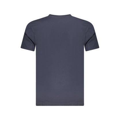 Cavalli Class Blu Cotton Men T-Shirt