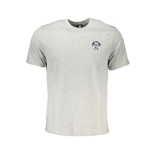 North Sails Grigio Cotton Men's T-Shirt
